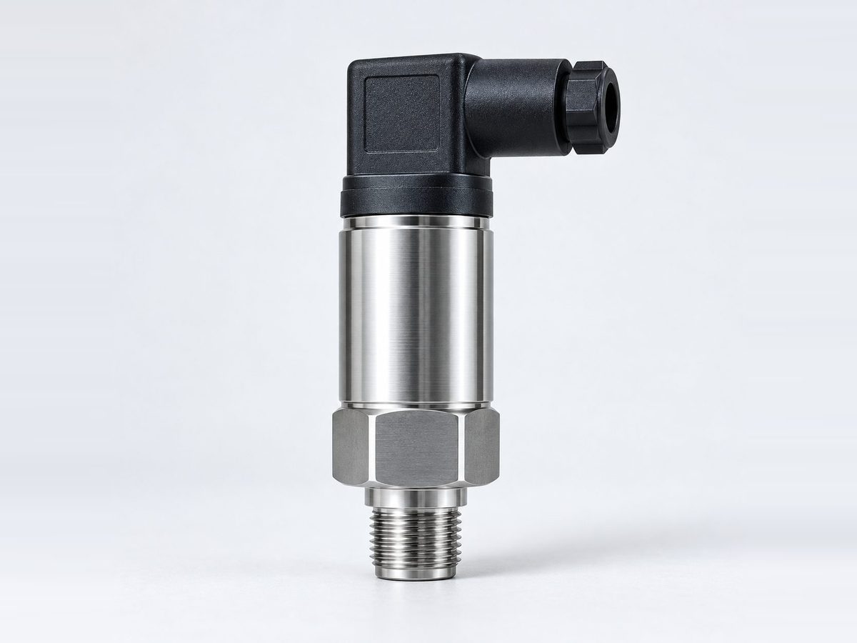 Pressure transmitter on a light studio sweep