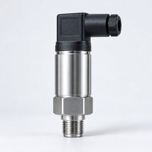 Pressure transmitter with a stainless steel body and cable connector